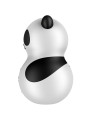 SATISFYER - POCKET PANDA ESTIMULADOR & VIBRADOR BLANCO Y NEGRO