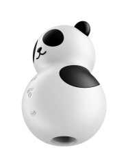 SATISFYER - POCKET PANDA ESTIMULADOR & VIBRADOR BLANCO Y NEGRO