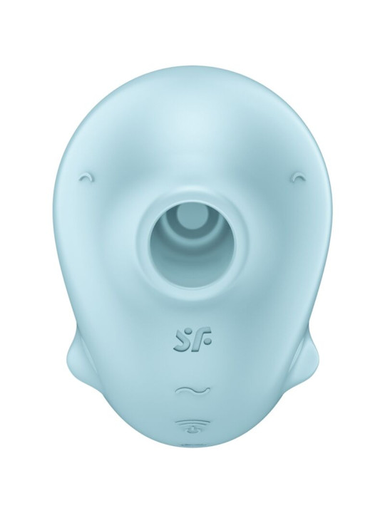 SATISFYER - SASSY SEAL ESTIMULADOR & VIBRADOR AZUL