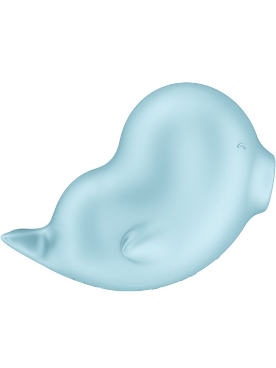 SATISFYER - SASSY SEAL ESTIMULADOR & VIBRADOR AZUL