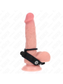 KINK - ANILLO PENE CUERO 3.5 CM CON CIERRE A PRESIÓN 23 X 2 CM