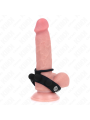 KINK - ANILLO PENE CUERO 3.5 CM CON CIERRE A PRESIÓN 23 X 2 CM