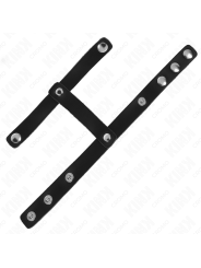 KINK - ANILLO PENE Y CORREA DIVISORA DE BOLAS CUERO AJUSTABLE