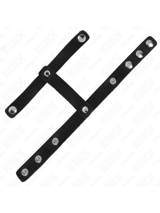 KINK - ANILLO PENE Y CORREA DIVISORA DE BOLAS CUERO AJUSTABLE