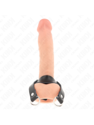 KINK - ANILLO PENE CON ANILLOS FORMA "D" 18.5 X 3.3 CM