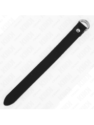 KINK - ANILLO PENE CUERO CON CIERRE A PRESIÓN 22 X 2 CM