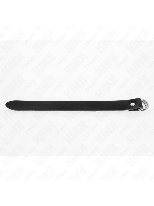 KINK - ANILLO PENE CUERO CON CIERRE A PRESIÓN 22 X 2 CM