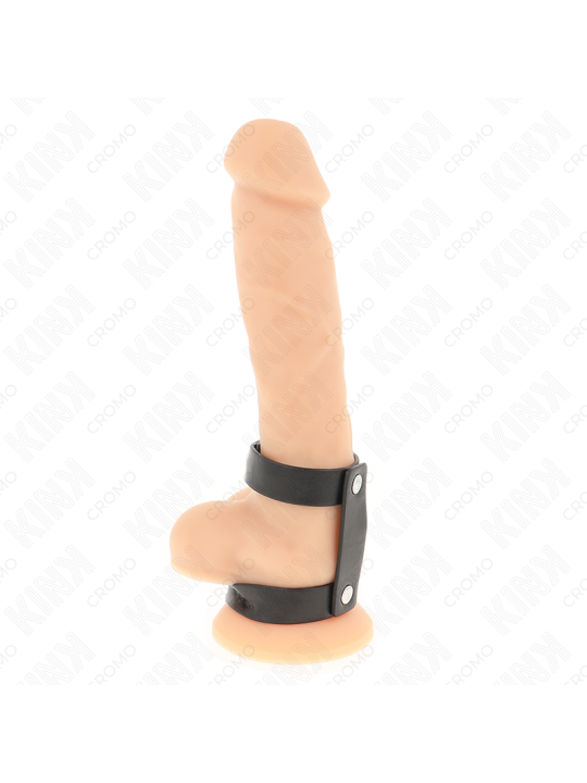 KINK - ANILLO PENE DOBLE POLIPIEL AJUSTABLE