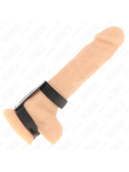 KINK - ANILLO PENE DOBLE POLIPIEL AJUSTABLE