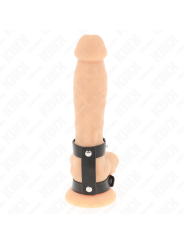 KINK - ANILLO PENE DOBLE POLIPIEL AJUSTABLE