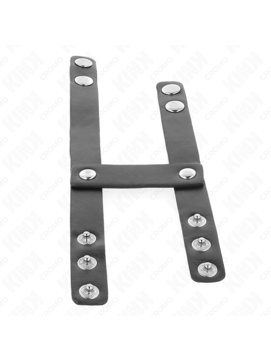 KINK - ANILLO PENE DOBLE POLIPIEL AJUSTABLE