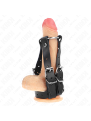KINK - ANILLO PENE CON MÚLTIPLES CORREAS AJUSTABLE