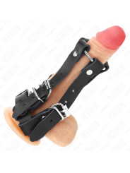 KINK - ANILLO PENE CON MÚLTIPLES CORREAS AJUSTABLE