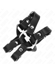 KINK - ANILLO PENE CON MÚLTIPLES CORREAS AJUSTABLE