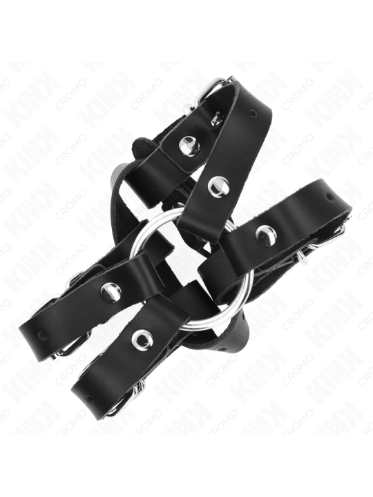 KINK - ANILLO PENE CON MÚLTIPLES CORREAS AJUSTABLE