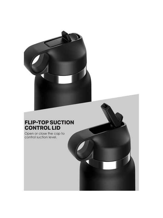 PDX PLUS - FAP FLASK ESTIMULADOR DE BOTELLA DISCRETO TRANSPARENTE MODELO 1