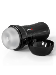 PDX EXTREME - SLIDE & GLIDE MASTURBADOR AUTOLUBRICANTE TRANSPARENTE