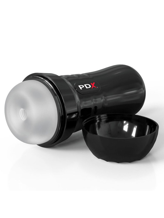PDX EXTREME - SLIDE & GLIDE MASTURBADOR AUTOLUBRICANTE TRANSPARENTE