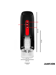 Jamyjob Phantom: masturbador automático con succión y empuje