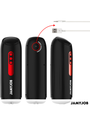Jamyjob Phantom: masturbador automático con succión y empuje