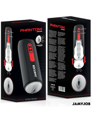 Jamyjob Phantom: masturbador automático con succión y empuje