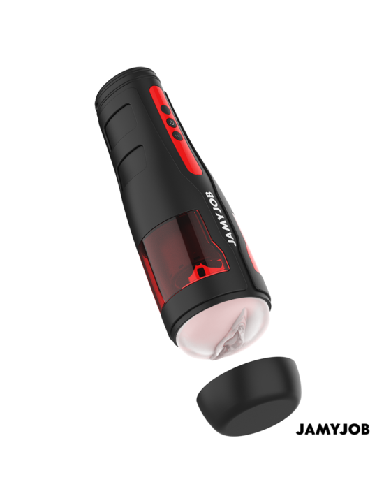 JAMYJOB - CYCLONE MASTURBADOR VAGINA AUTOMÁTICO 10 MODOS ROTACIÓN Y EMPUJE