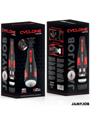 JAMYJOB - CYCLONE MASTURBADOR VAGINA AUTOMÁTICO 10 MODOS ROTACIÓN Y EMPUJE