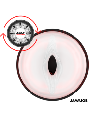 Jamyjob Storm: masturbador automático con empuje y rotación