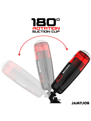 Jamyjob Storm: masturbador automático con empuje y rotación