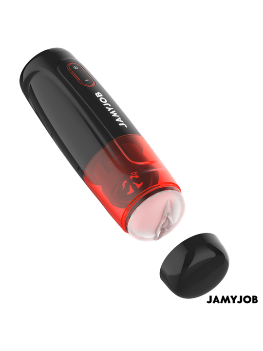 Jamyjob Storm: masturbador automático con empuje y rotación
