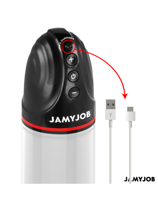 JAMYJOB - XPAND BOMBA AUTOMÁTICA 3 NIVELES DE SUCCIONADOR GRIS