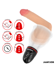 JAMYJOB - XPAND LITE BOMBA AUTOMÁTICA DE TESTÍCULOS 3 NIVELES DE SUCCIONADOR GRIS