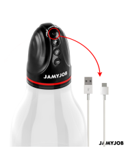 JAMYJOB - XPAND LITE BOMBA AUTOMÁTICA DE TESTÍCULOS 3 NIVELES DE SUCCIONADOR GRIS