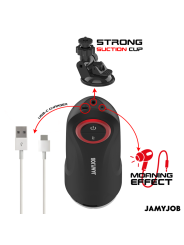 Jamyjob Gravity: masturbador automático de empuje y sonido