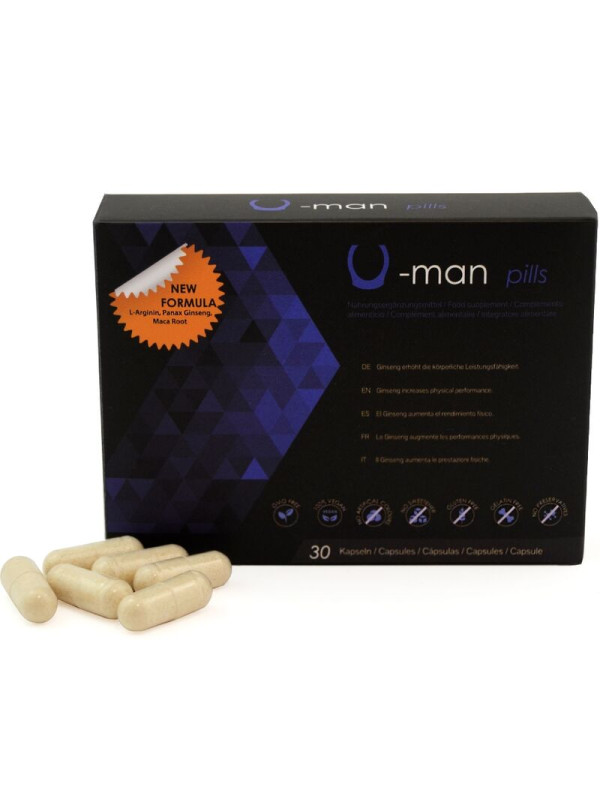 U-Man Pills – Complemento alimenticio para la virilidad masculina