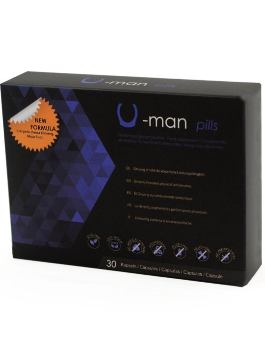 U-Man Pills – Complemento alimenticio para la virilidad masculina