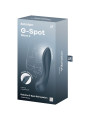 SATISFYER - G-SPOT WAVE 4 VIBRADOR 12 PROGRAMAS DE VIBRACIÓN GRIS OSCURO