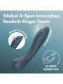 SATISFYER - G-SPOT WAVE 4 VIBRADOR 12 PROGRAMAS DE VIBRACIÓN GRIS OSCURO