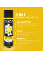 BRUMA - ACEITE DE MASAJE PREMIUM EFECTO CALOR SABOR PIÑA COLADA 3 EN 1 - 100 ML