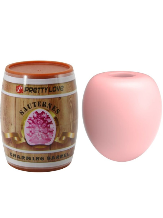 PRETTY LOVE - MASTURBADOR MASCULINO HUEVO ROSA MODELO 2