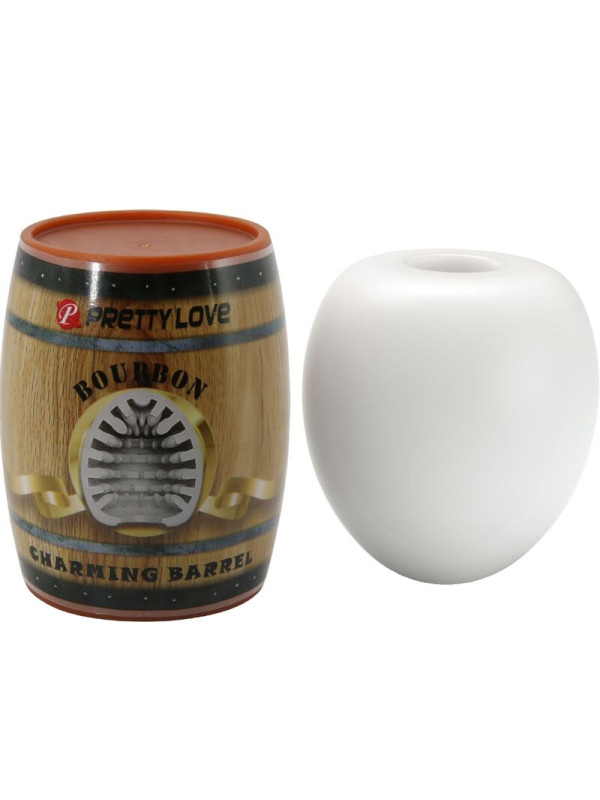PRETTY LOVE - MASTURBADOR MASCULINO HUEVO BLANCO MODELO 2