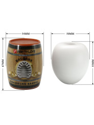 PRETTY LOVE - MASTURBADOR MASCULINO HUEVO BLANCO MODELO 2