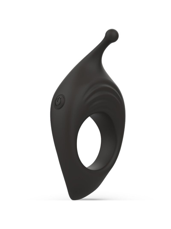 B SWISH - BCHARMED RHYTHM INFINITE DELUXE ANILLO PARA PENE 15 VIBRACIONES NEGRO