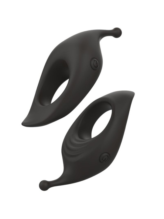 B SWISH - BCHARMED RHYTHM INFINITE DELUXE ANILLO PARA PENE 15 VIBRACIONES NEGRO