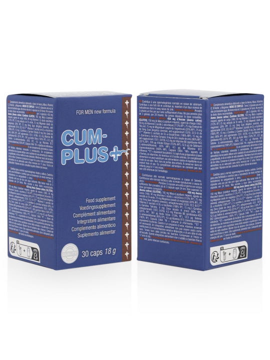 Cum Plus – Complemento alimenticio para la calidad del esperma y el bienestar masculino