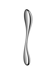 SATISFYER - STAR FORCE 3 DILDO ACERO INOXIDABLE DOBLE USO