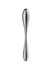 SATISFYER - STAR FORCE 3 DILDO ACERO INOXIDABLE DOBLE USO