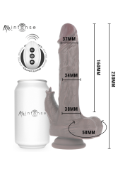 MR INTENSE - MORGAN REALÍSTICO MULTIFUNCIÓN CON VIBRACIÓN Y UP AND DOWN CONTROL REMOTO 23 CM -O- 3.5 CM