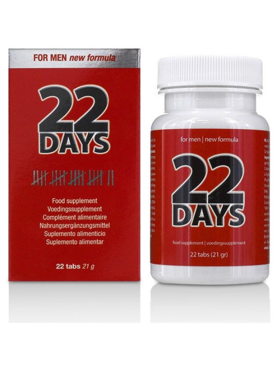 22 Days PE – Complemento alimenticio para el bienestar masculino