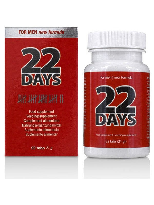 22 Days PE – Complemento alimenticio para el bienestar masculino